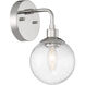 Neighborhood Que 1 Light 6 inch Chrome Wall Sconce Wall Light
