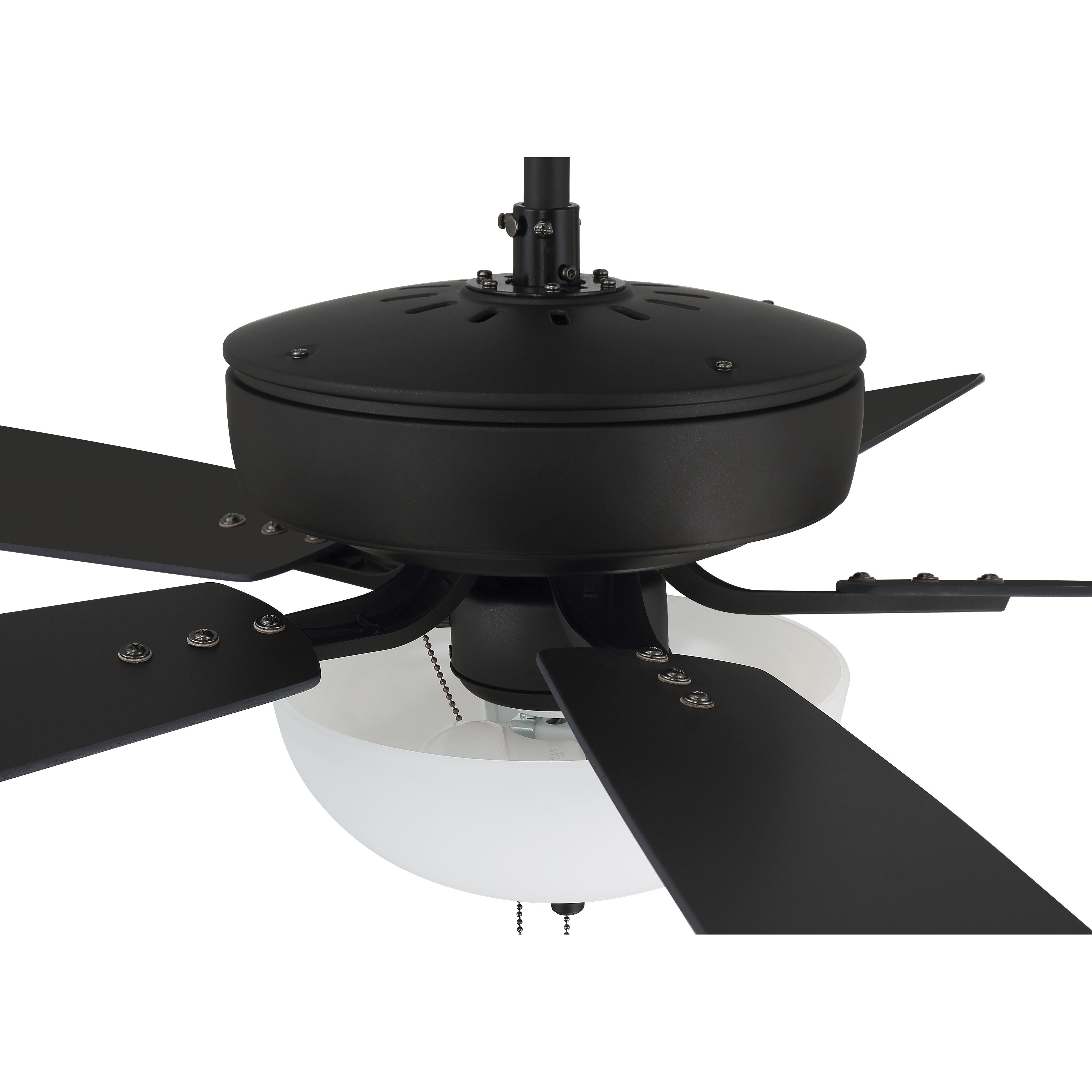 Pro Plus 211 52 inch Espresso with Espresso/Walnut Blades Contractor Ceiling Fan