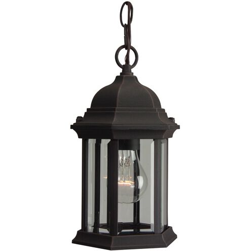 Hex Style 1 Light 6.50 inch Outdoor Pendant/Chandelier