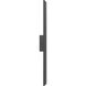 Profiled LED 23.5 inch Textured Black Outdoor Wall Lantern
