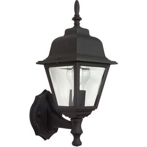 Coach Lights 1 Light 15 inch Textured Black Outdoor Wall Mount, Small