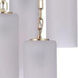 Myos 4 Light 12.01 inch Sunset Gold Pendant Ceiling Light
