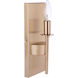 Larrson 1 Light 4.5 inch Satin Brass ADA Wall Sconce Wall Light