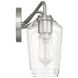 Shayna 3 Light 22 inch Brushed Polished Nickel Vanity Light Wall Light