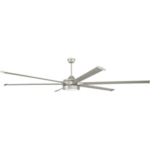 Prost 102 inch Painted Nickel with Painted Nickel Wingtip Blades Ceiling Fan, Blades Included