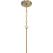 Reflection 6 Light 36 inch Premium Bronze Chandelier Ceiling Light