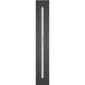 Profiled LED 30 inch Textured Black Outdoor Wall Lantern