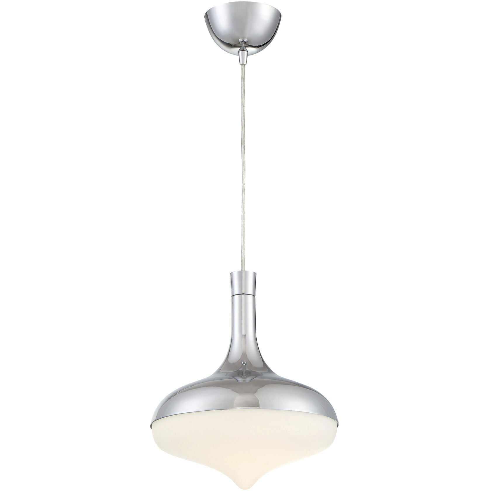 Bejamin LED 12 inch Chrome Pendant Ceiling Light