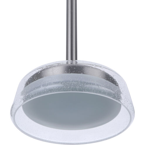 Centric LED 10 inch Brushed Polished Nickel Pendant Ceiling Light