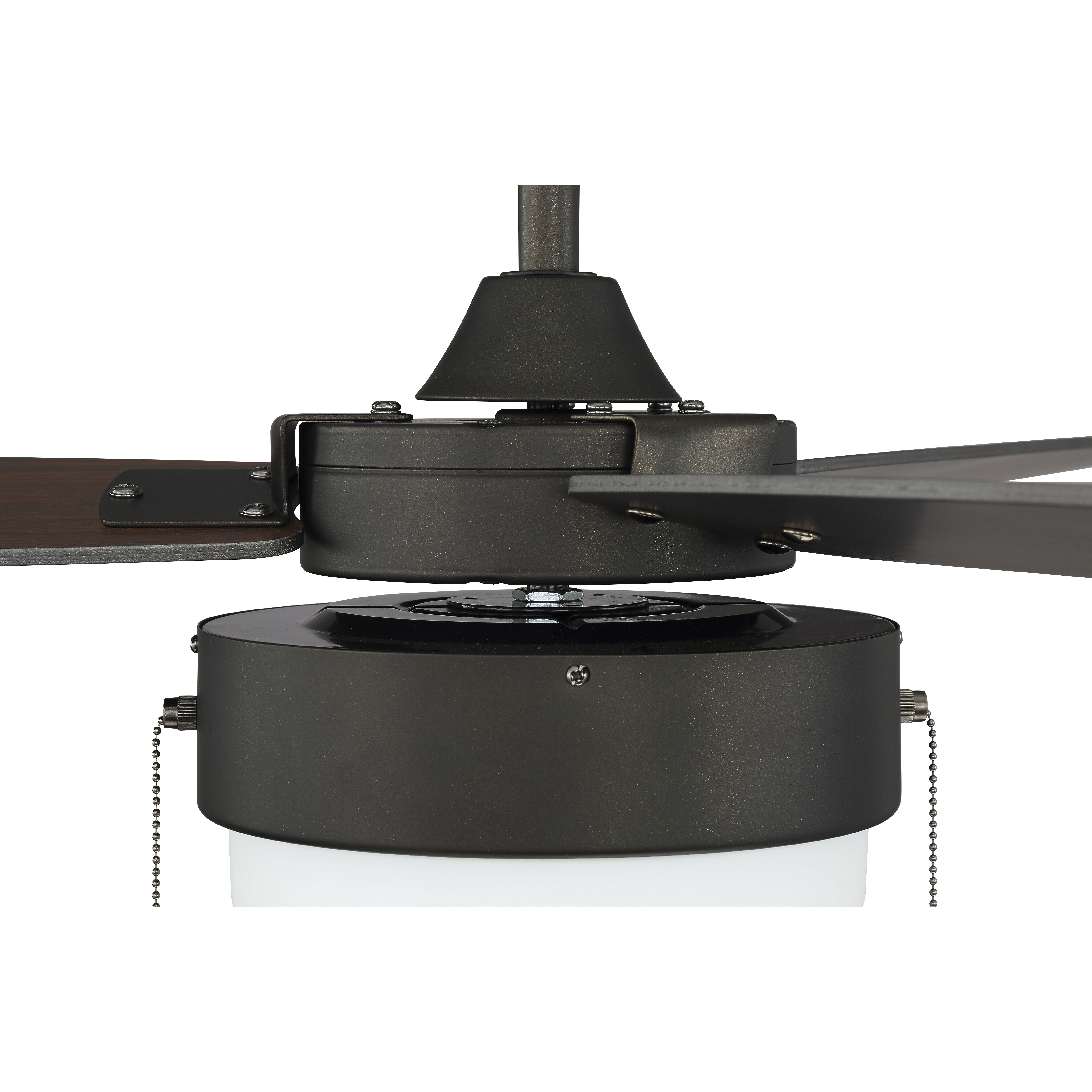 Intrepid 52 inch Espresso with Espresso/Walnut Blades Ceiling Fan
