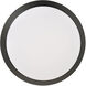 Venn LED Flat Black Fan Light Kit