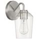 Shayna 1 Light 5 inch Brushed Polished Nickel Wall Sconce Wall Light