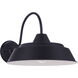 Landmark 1 Light 14.96 inch Midnight Outdoor Lantern