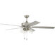 Outdoor Super Pro 60 inch Painted Nickel Ceiling Fan