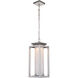 Vailridge LED 9 inch Stainless Steel Outdoor Pendant, Large