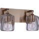 Andie 2 Light 14.00 inch Bathroom Vanity Light