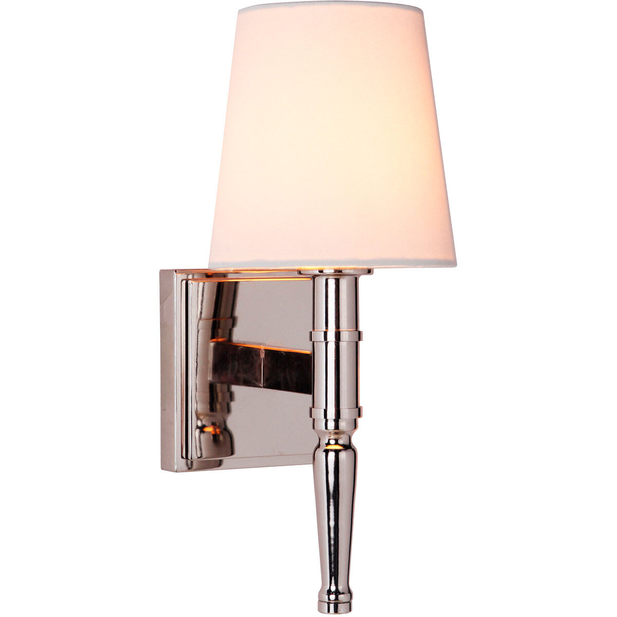 Ella 1 Light 5 inch Polished Nickel Wall Sconce Wall Light