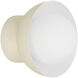 Ventura Dome 1 Light 7.63 inch Cottage White Wall Sconce Wall Light