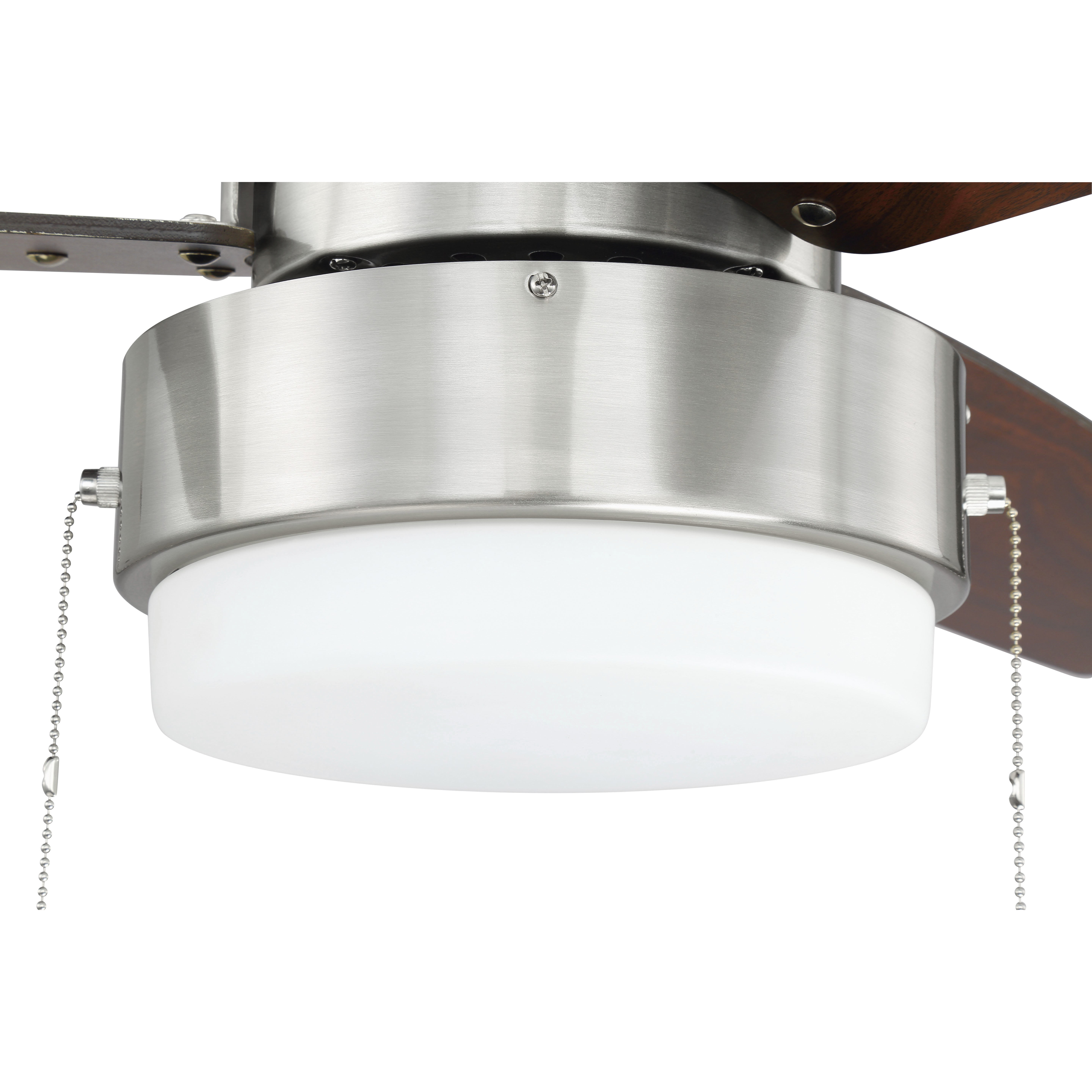 Craftmade INT52BNK3 Intrepid 52 inch Brushed Polished Nickel