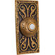 Designer Burnished Brass Push Button