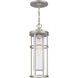 Encompass 1 Light 7 inch Satin Aluminum Outdoor Pendant