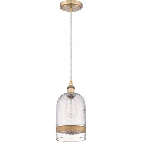 Neighborhood 1 Light 6 inch Aged Copper Mini Pendant Ceiling Light