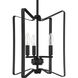 Shayna 3 Light 13 inch Flat Black Foyer Light Ceiling Light