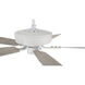 Pro Plus 52 inch White with White/Washed Oak Blades Contractor Ceiling Fan