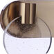 Glisten LED 29.53 inch Satin Brass Vanity Light Wall Light