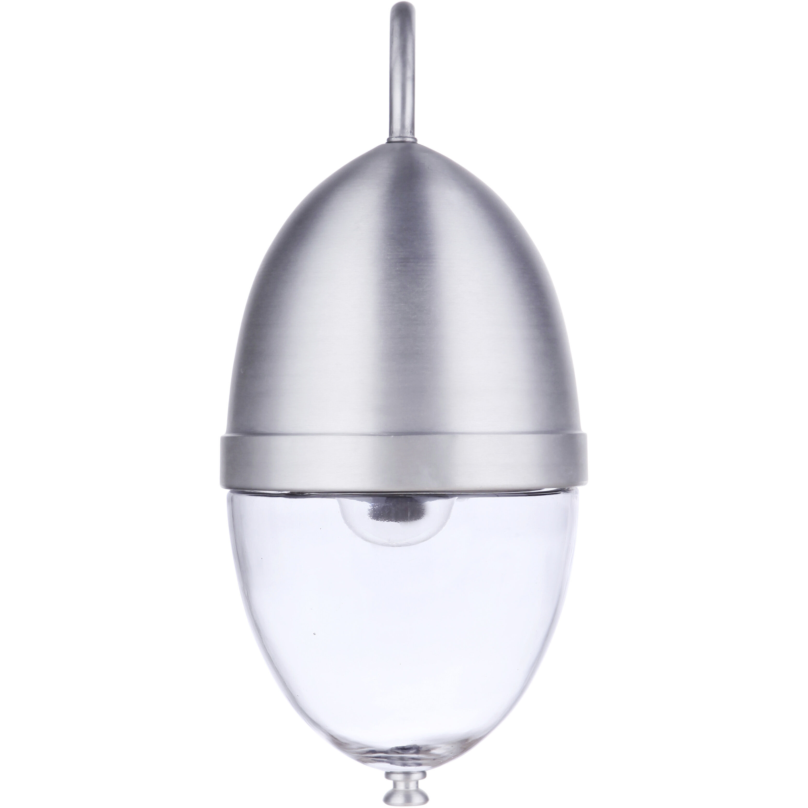 Sivo Outdoor Wall Mount in Satin Aluminum, Medium