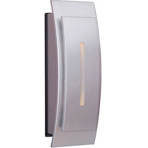 Contemporary Curved Brushed Satin Nickel Touch Button