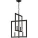 Portrait 4 Light 16 inch Espresso Foyer Light Ceiling Light