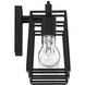 Dunn 3 Light 23 inch Flat Black Vanity Light Wall Light
