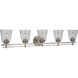 Neighborhood Drake 5 Light 42 inch Brushed Polished Nickel Vanity Light Wall Light, Neighborhood Collection