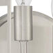Mindful 2 Light 6 inch Brushed Polished Nickel Wall Sconce Wall Light
