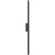 Profiled LED 30 inch Textured Black Outdoor Wall Lantern