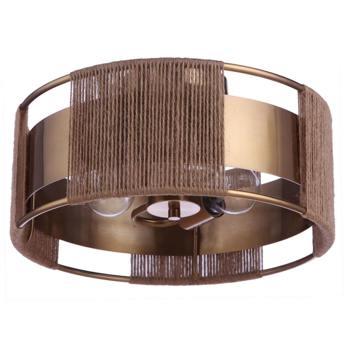 Kensey 2 Light 14.13 inch Semi-Flush Mount