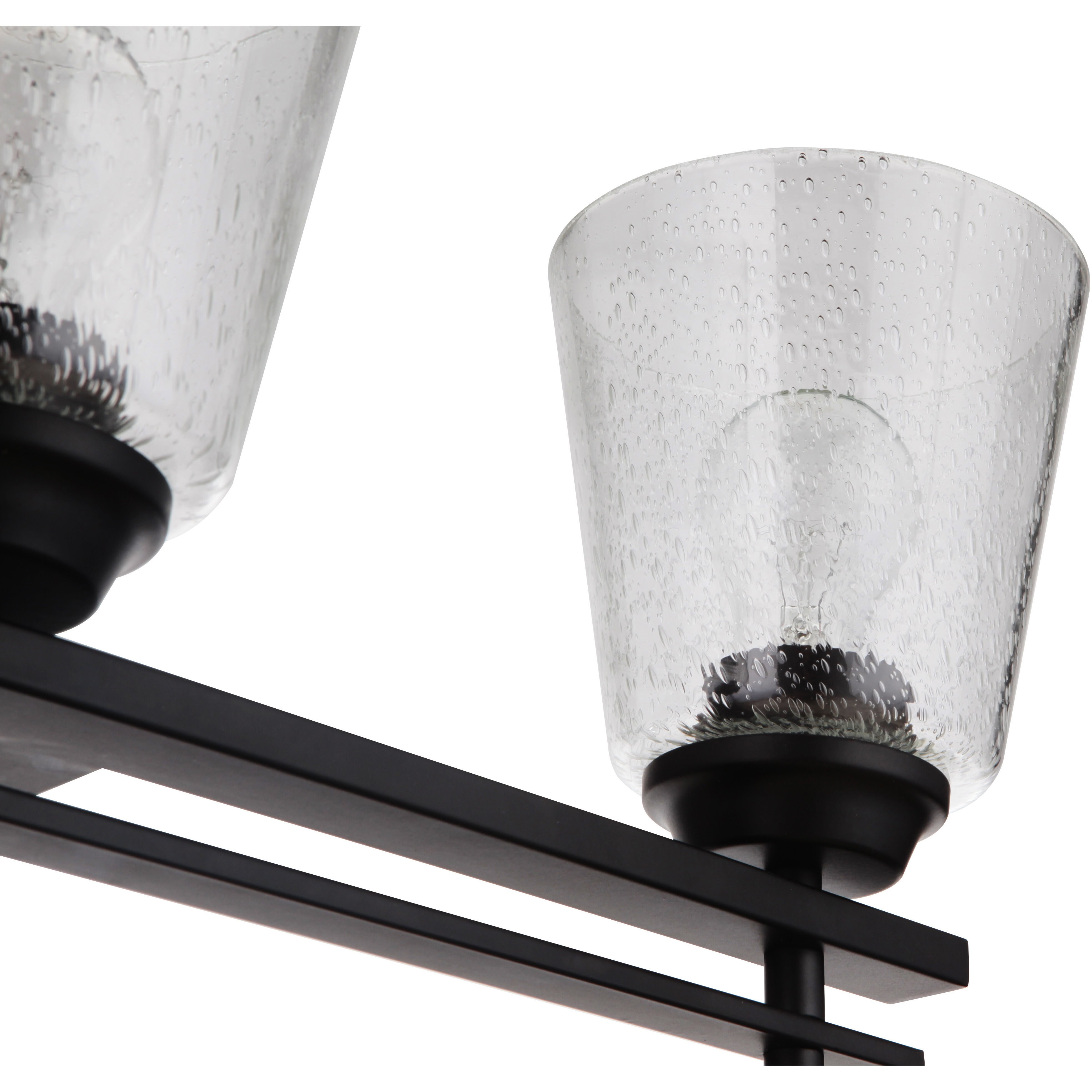Neighborhood Drake 3 Light 24 inch Flat Black Vanity Light Wall Light, Neighborhood Collection