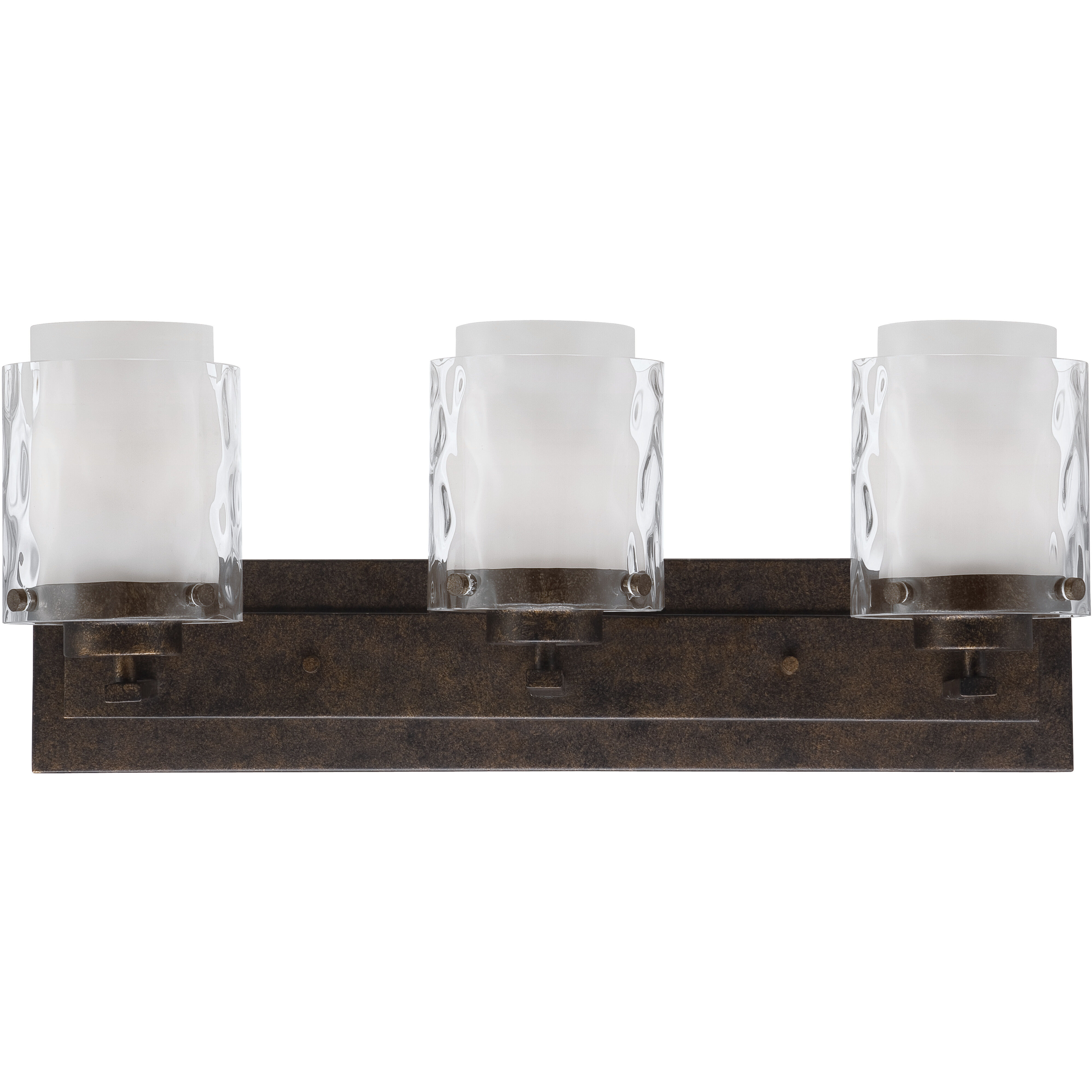 Kenswick 3 Light 23.75 inch Peruvian Bronze Vanity Light Wall Light