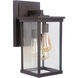 Riviera III 3 Light 17 inch Oiled Bronze Outdoor Outdoor Wall Mount, Large