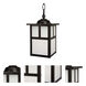 Mission 1 Light 6 inch Burnished Copper Outdoor Pendant