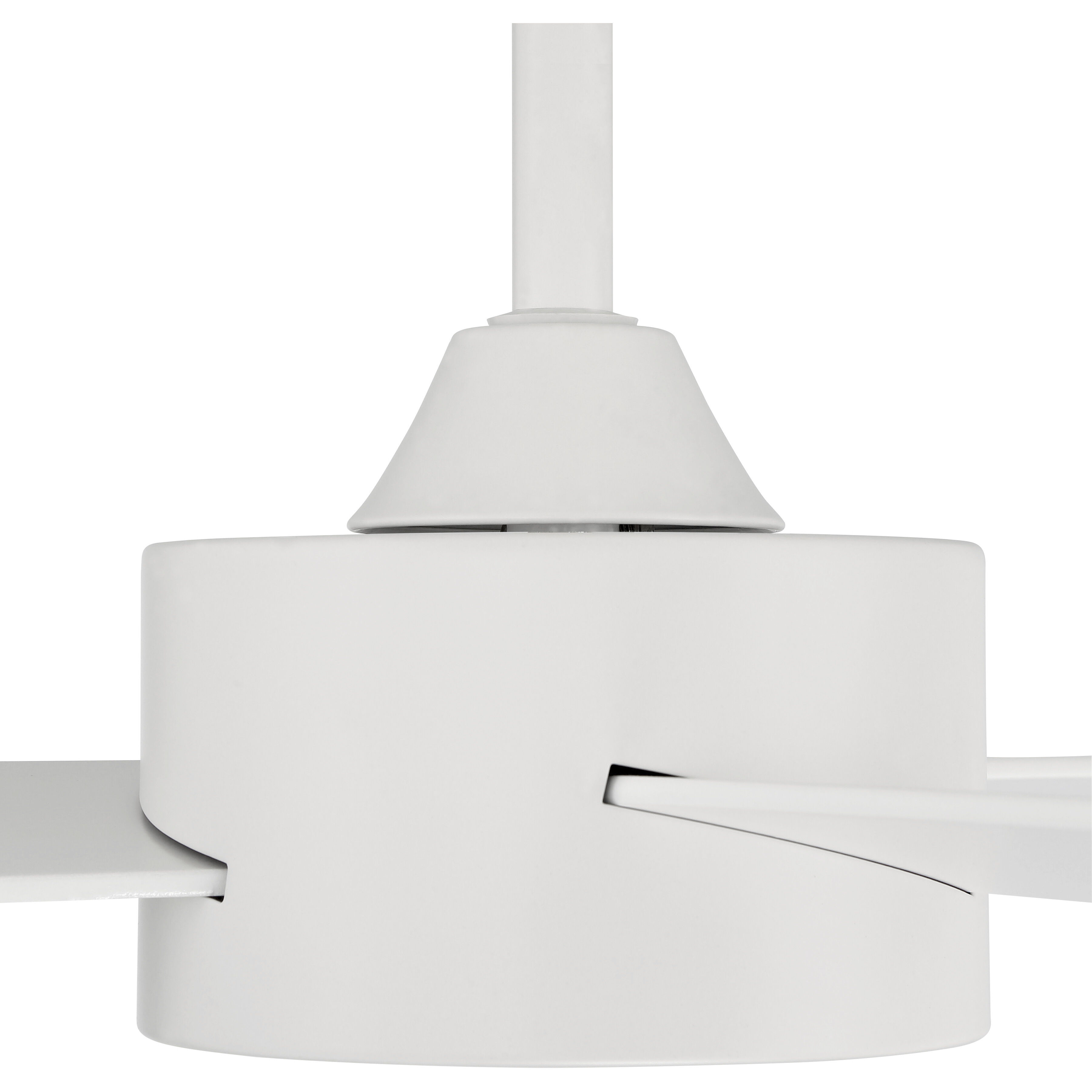 Craftmade PRV52MWW3 Provision 52 inch Matte White with White/White