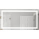 Lighted 60 X 32 inch White Mirror, Rectangle