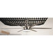 Elegance LED Brushed Polished Nickel Fan Bowl Light Kit, Universal Mount
