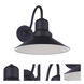 Singleton 1 Light 13 inch Midnight Outdoor Wall Lantern