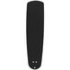 Wheeler 52 inch Flat Black with Flat Black/Greywood Blades Fan