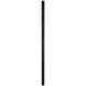 Smooth 84 inch Rust Outdoor Direct Burial Pole, Smooth