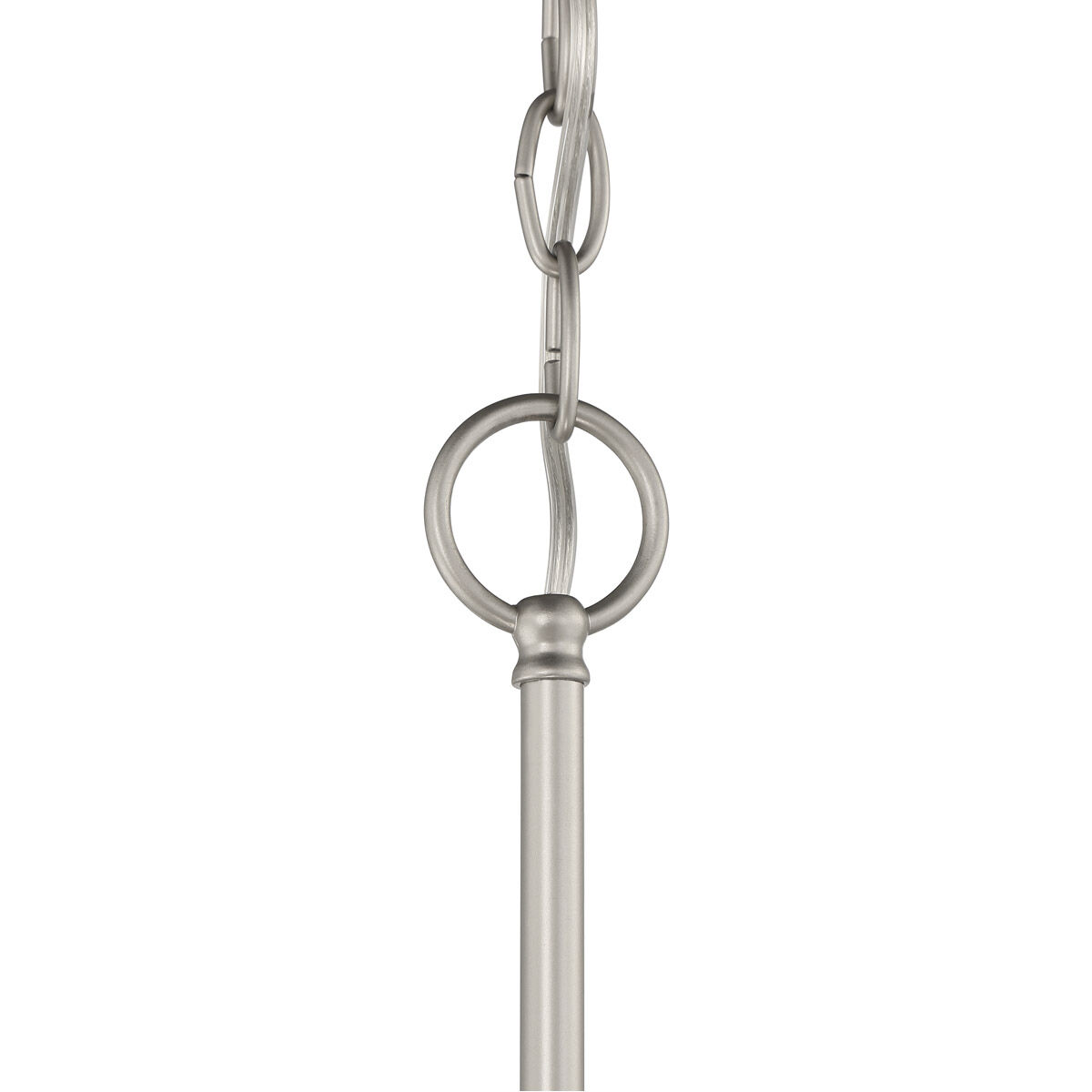 Cadence 6 Light 31.75 inch Satin Nickel Chandelier Ceiling Light