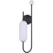 Tuli LED 9.8 inch Flat Black Wall Sconce Wall Light