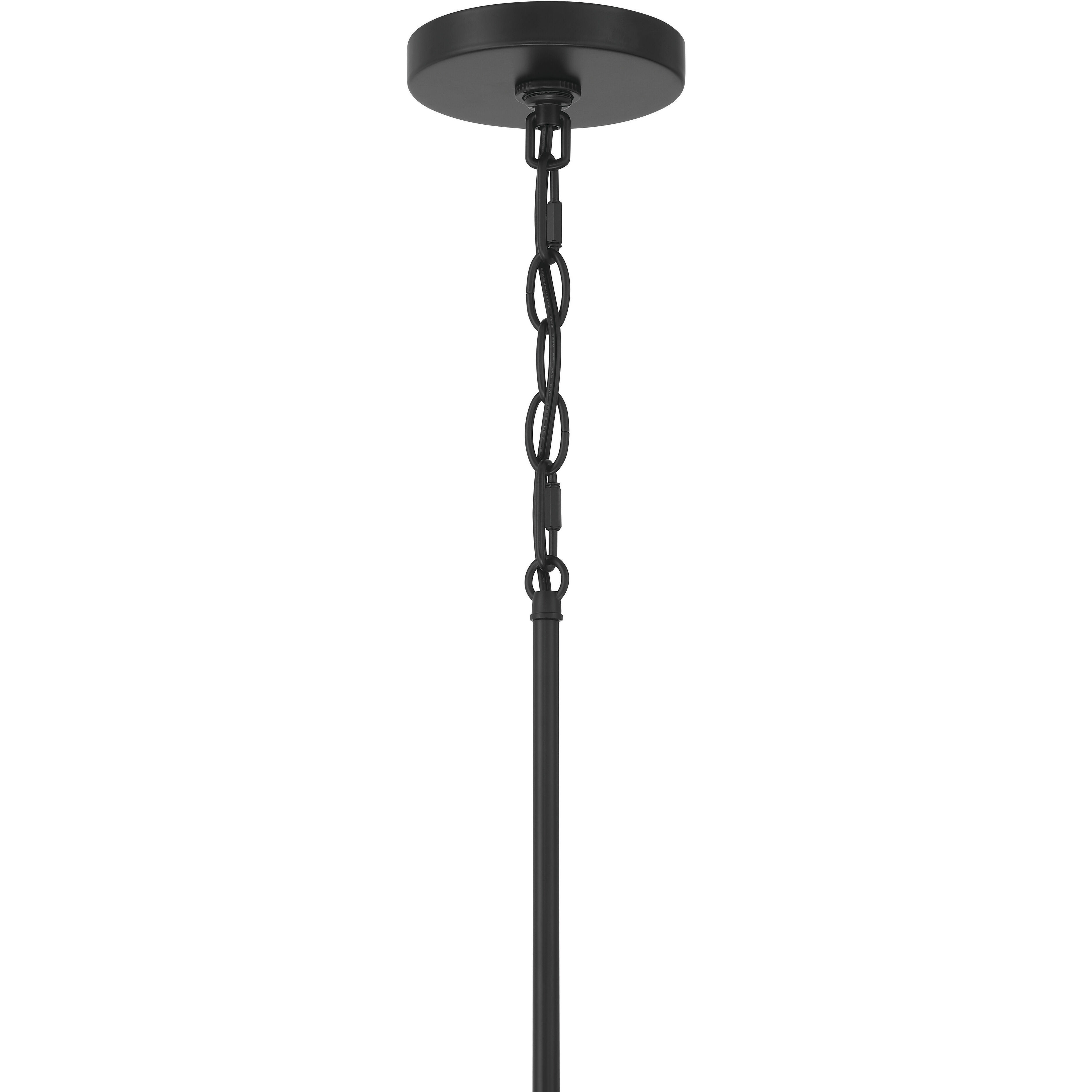 Connell 1 Light 10 inch Flat Black Pendant Ceiling Light